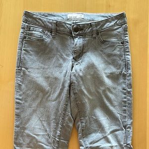 Old Navy gray skinny jeans